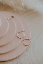 Load image into Gallery viewer, hello adorn everyday hoops