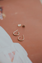 Load image into Gallery viewer, hello adorn everyday hoops