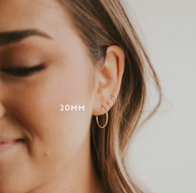 Load image into Gallery viewer, hello adorn everyday hoops