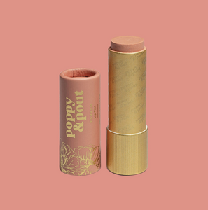 poppy & pout lip balm tint