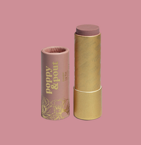 poppy & pout lip balm tint