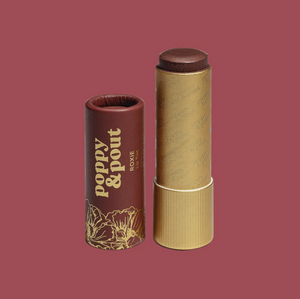 poppy & pout lip balm tint