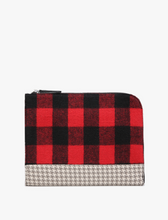 Load image into Gallery viewer, 11&quot; plaid mix tablet sleeve