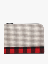 Load image into Gallery viewer, 13&quot; plaid mix tablet sleeve