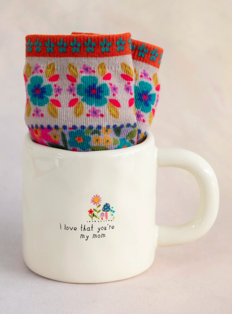 mug & sock set - mom