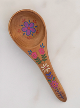 Load image into Gallery viewer, natural life wooden coffee scoop - but first coffee