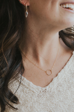 Load image into Gallery viewer, hello adorn full circle necklace