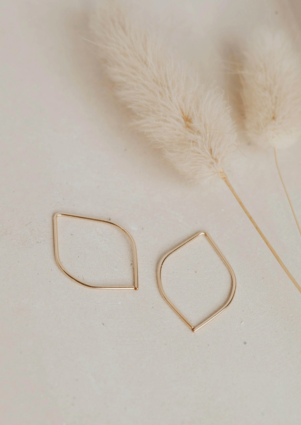 hello adorn mini petal earrings | 14kt gold fill + sterling silver