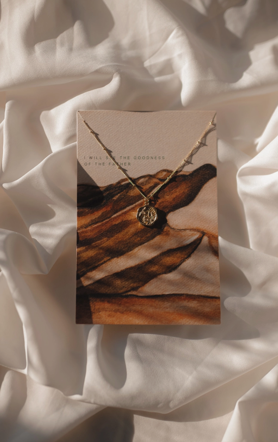 a worshipping people necklace