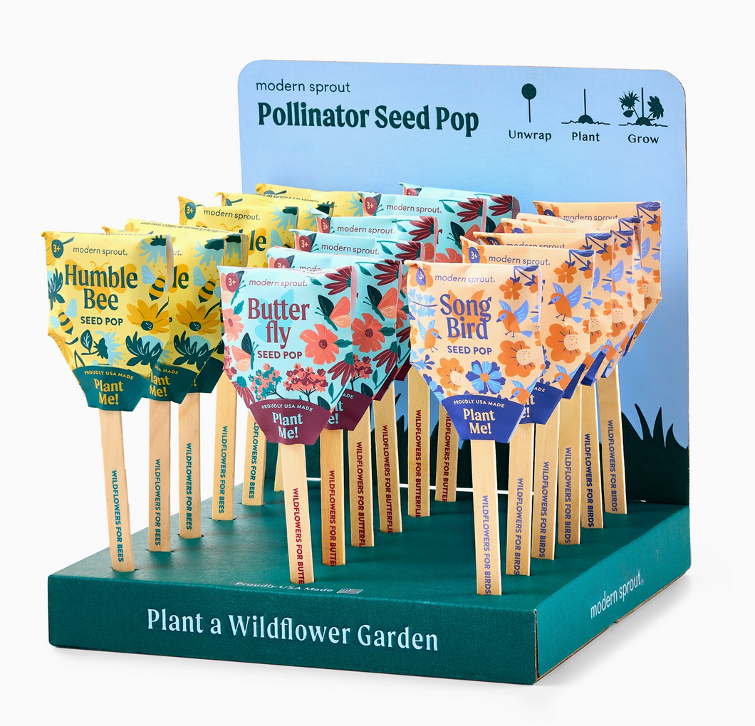 pollinator seed pops