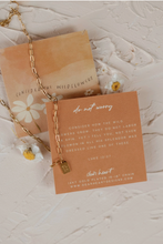 Load image into Gallery viewer, do not worry mini tag necklace