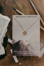 Load image into Gallery viewer, breaking through | John 1:3 necklace