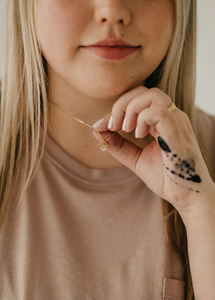 breaking through | John 1:3 necklace