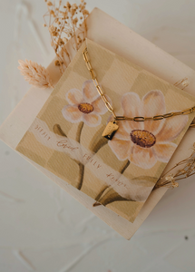 fully known mini tag necklace
