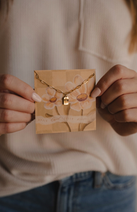 fully known mini tag necklace