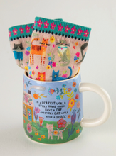 Load image into Gallery viewer, natural life every cat has a home mug &amp; sock set