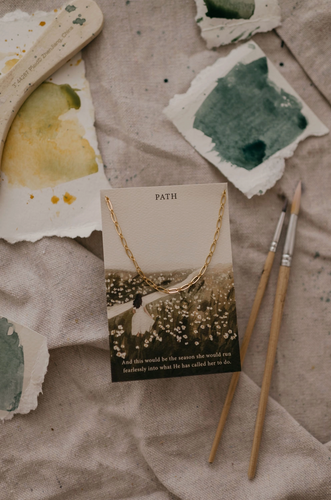 path christian necklace