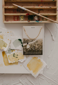 path christian necklace