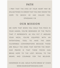 Load image into Gallery viewer, path christian necklace
