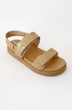 Load image into Gallery viewer, solana raffia sandal