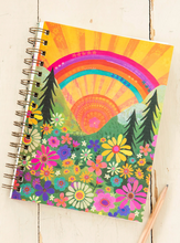 Load image into Gallery viewer, natural life sunshine spiral notebook