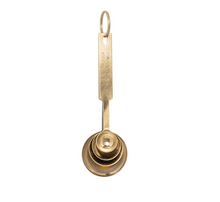 Load image into Gallery viewer, gold stainless steel measuring spoons