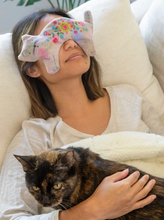 Load image into Gallery viewer, cat weighted eye mask