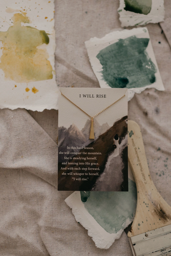 I will rise Christian necklace