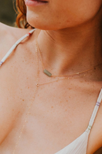 Load image into Gallery viewer, hello adorn seafoam gemma 17&quot; necklace