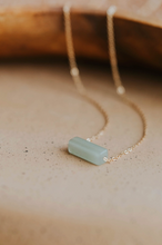 Load image into Gallery viewer, hello adorn seafoam gemma 17&quot; necklace