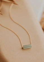 Load image into Gallery viewer, hello adorn seafoam gemma 17&quot; necklace