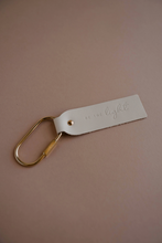Load image into Gallery viewer, be the light blonde key fob keychain