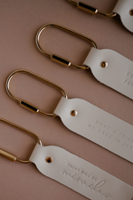 Load image into Gallery viewer, be the light blonde key fob keychain
