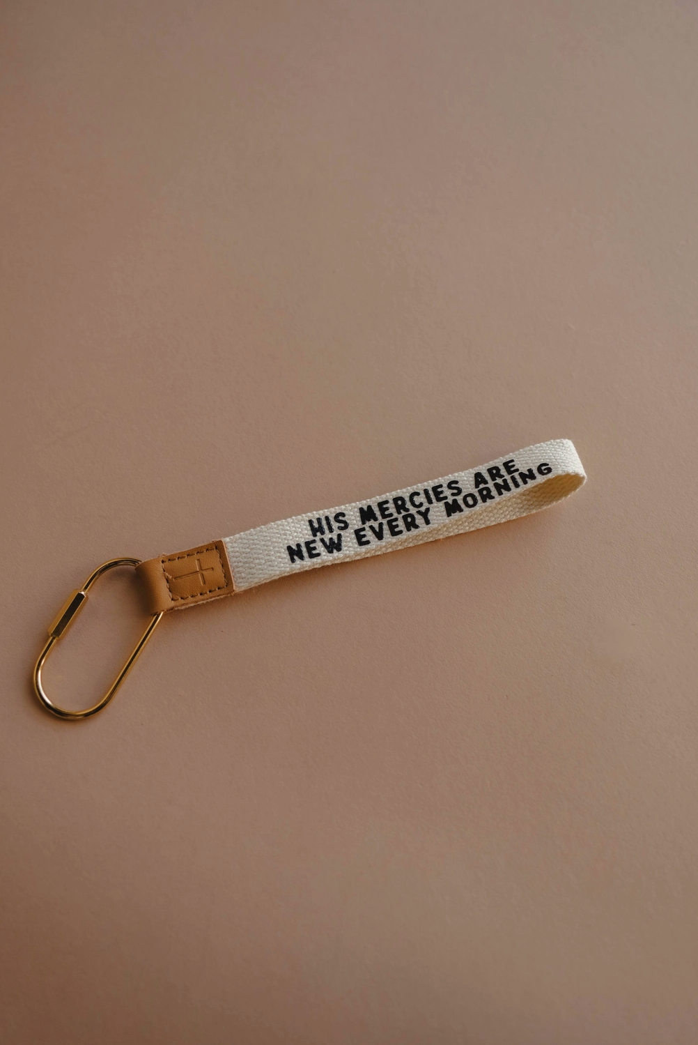 new mercies wristlet keychain
