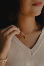 Load image into Gallery viewer, not yet mini tag necklace