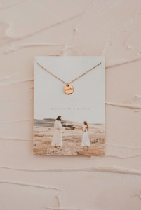 worthy disc christian necklace