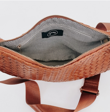 Load image into Gallery viewer, camel woven saddle bag