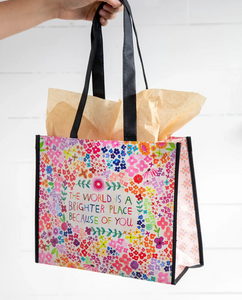 natural life large happy bag world brighter