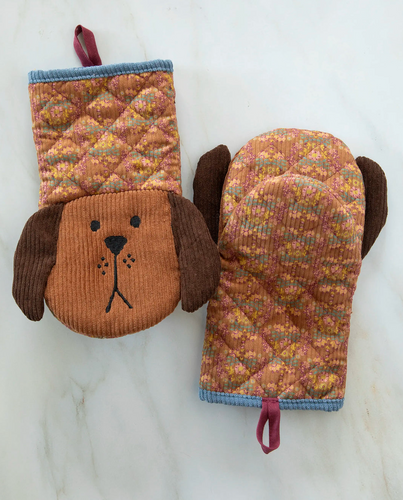 natural life dog midi oven mitt