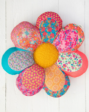 Load image into Gallery viewer, natural life whimsy floral pillow
