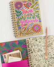Load image into Gallery viewer, natural life thank God for girlfriends notebook