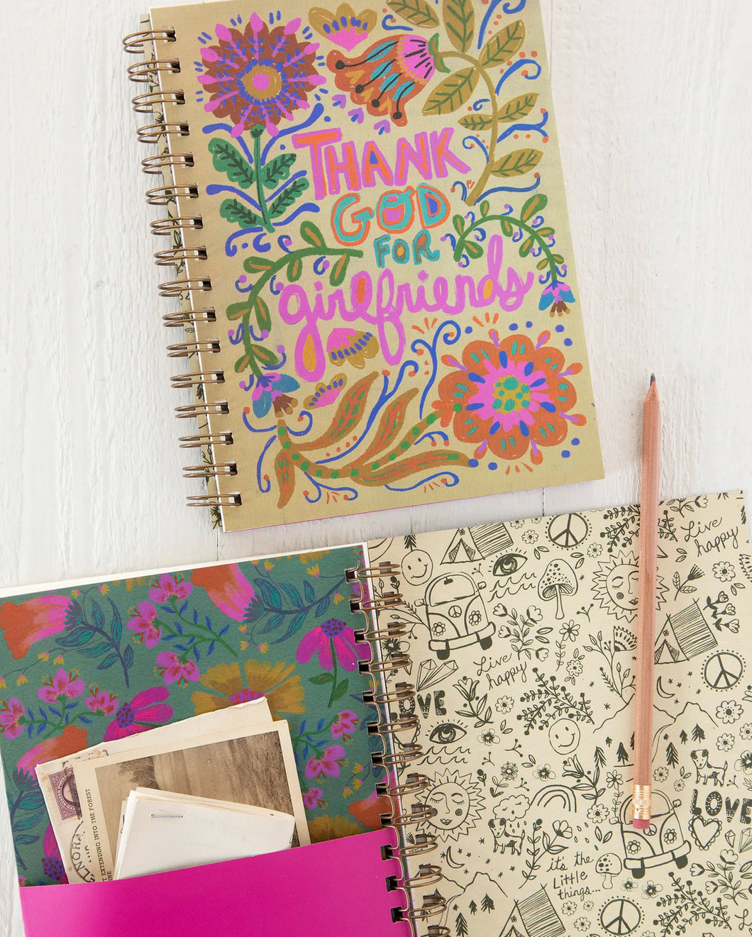 natural life thank God for girlfriends notebook