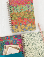 Load image into Gallery viewer, natural life wildflower border notebook