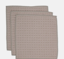 Load image into Gallery viewer, geometry waffle washcloth set | 3 colors