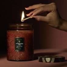 Load image into Gallery viewer, voluspa forbidden fig large jar candle
