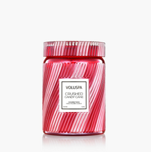 Load image into Gallery viewer, voluspa crushed candy cane large jar candle