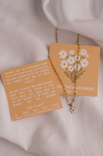 Load image into Gallery viewer, consider the wildflowers charm necklace