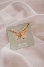 Load image into Gallery viewer, made new butterfly charm necklace
