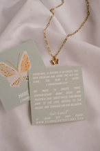 Load image into Gallery viewer, made new butterfly charm necklace