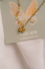 Load image into Gallery viewer, made new butterfly charm necklace